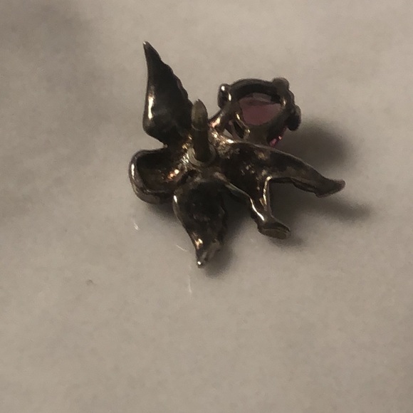 Angel sterling silver pin - Picture 3 of 5